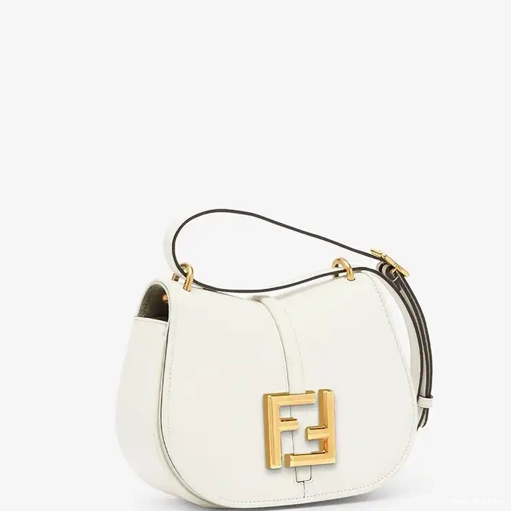Affordable Calf Fendi In Bag Leather C'mon Mini White 0408 HOT SALE